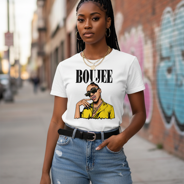 Tee-Shirt Streetwear Femme"Boujee"