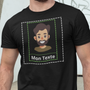 Tee Shirt Personnalisé Homme Noir