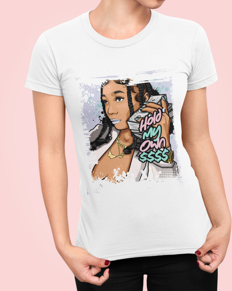 T-shirt streetwear femme Hold My Own