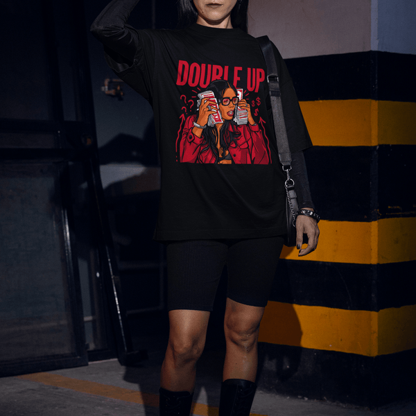 Tee shirt streetwear femme Double Up