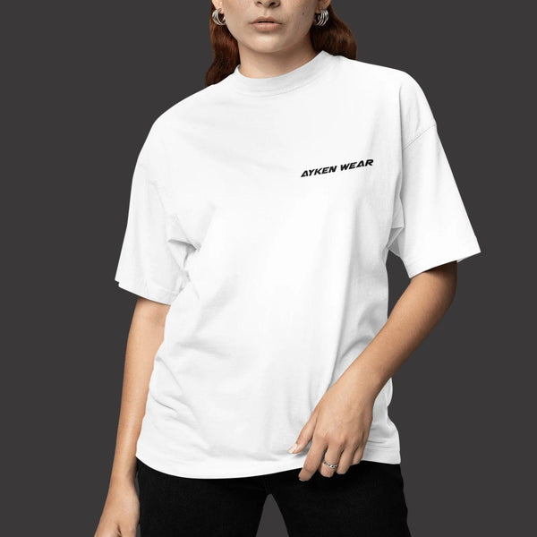 Tee Shirt Blanc Femme – THUG - AYKEN WEAR