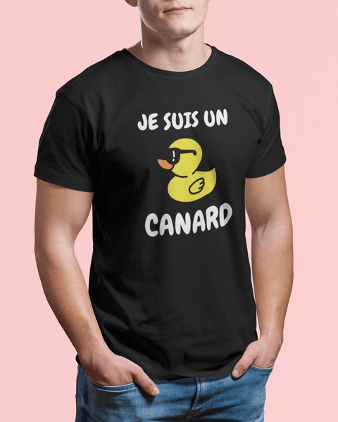 Tee Shirt Homme Je suis un canard