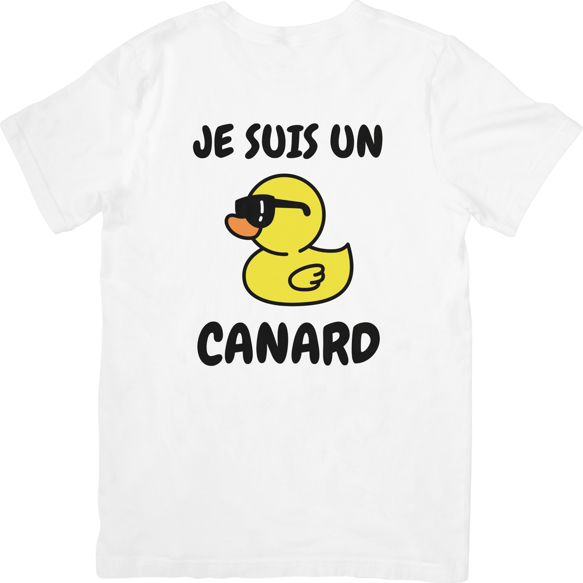 Tee Shirt Homme Je suis un canard