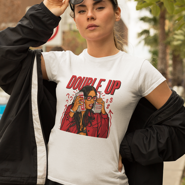 Tee-shirt streetwear femme Double Up