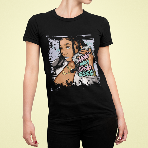 T-shirt streetwear femme Hold My Own
