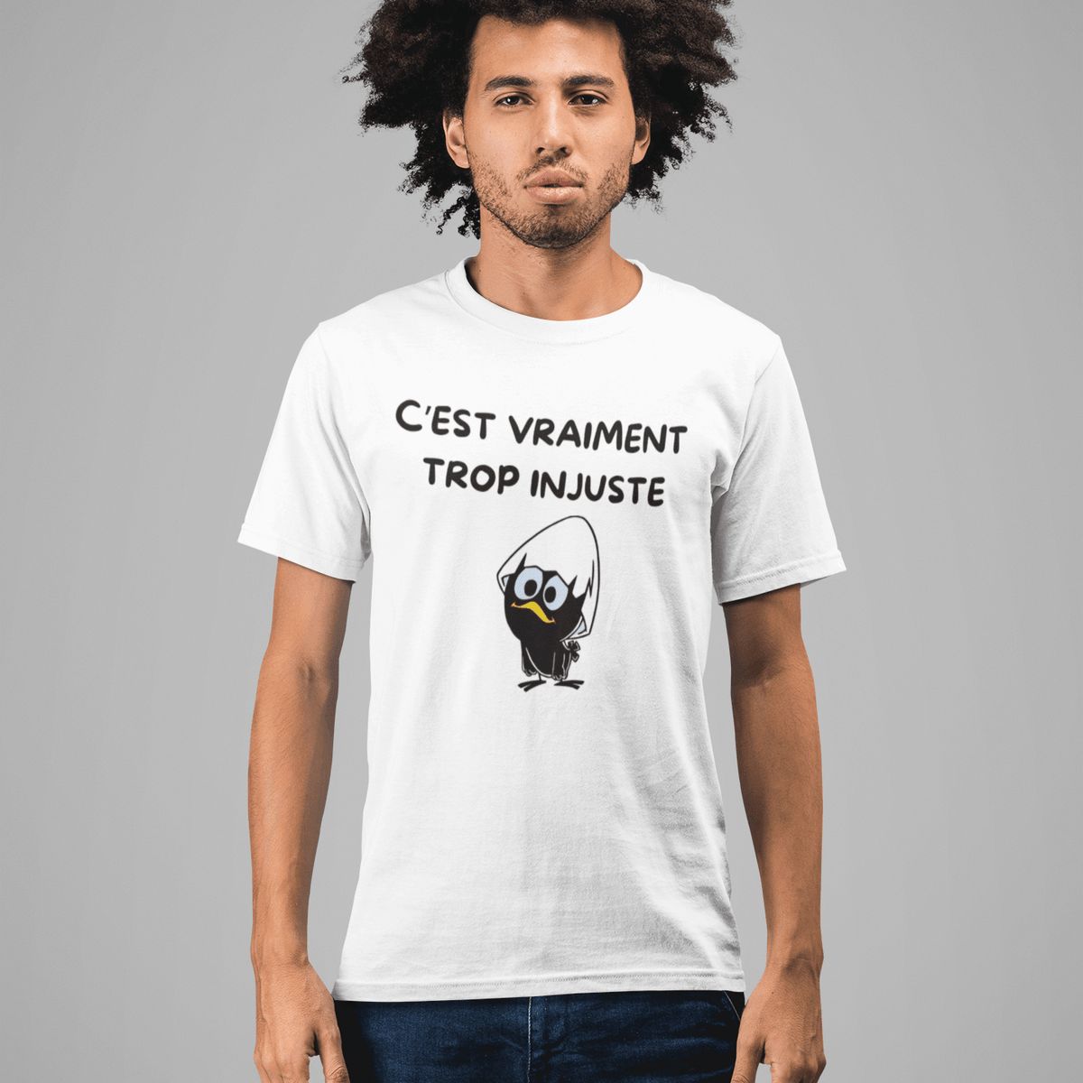 Tee Shirt Homme C'est vraiment trop injuste