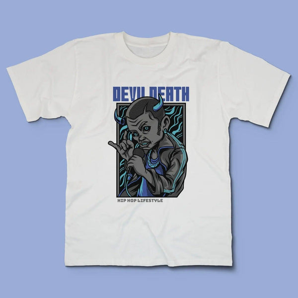 Tee Shirt Homme – Devil Death Illustration - AYKEN WEAR