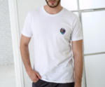 Tee shirt Homme Heart Flames