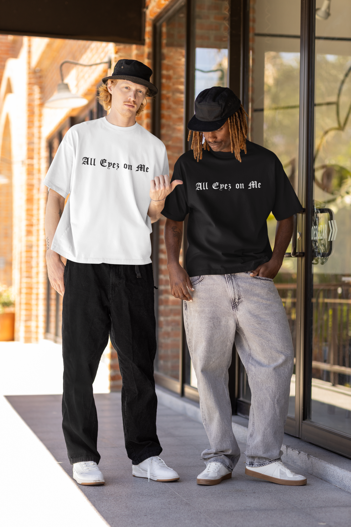 Tee Shirt Homme - All Eyez on Me double