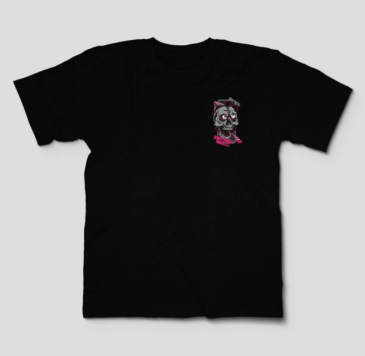 Tee Shirt Homme - Birthday Skull