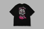 Ayken wear Tee Shirt Oversize Homme - Birthday Skull