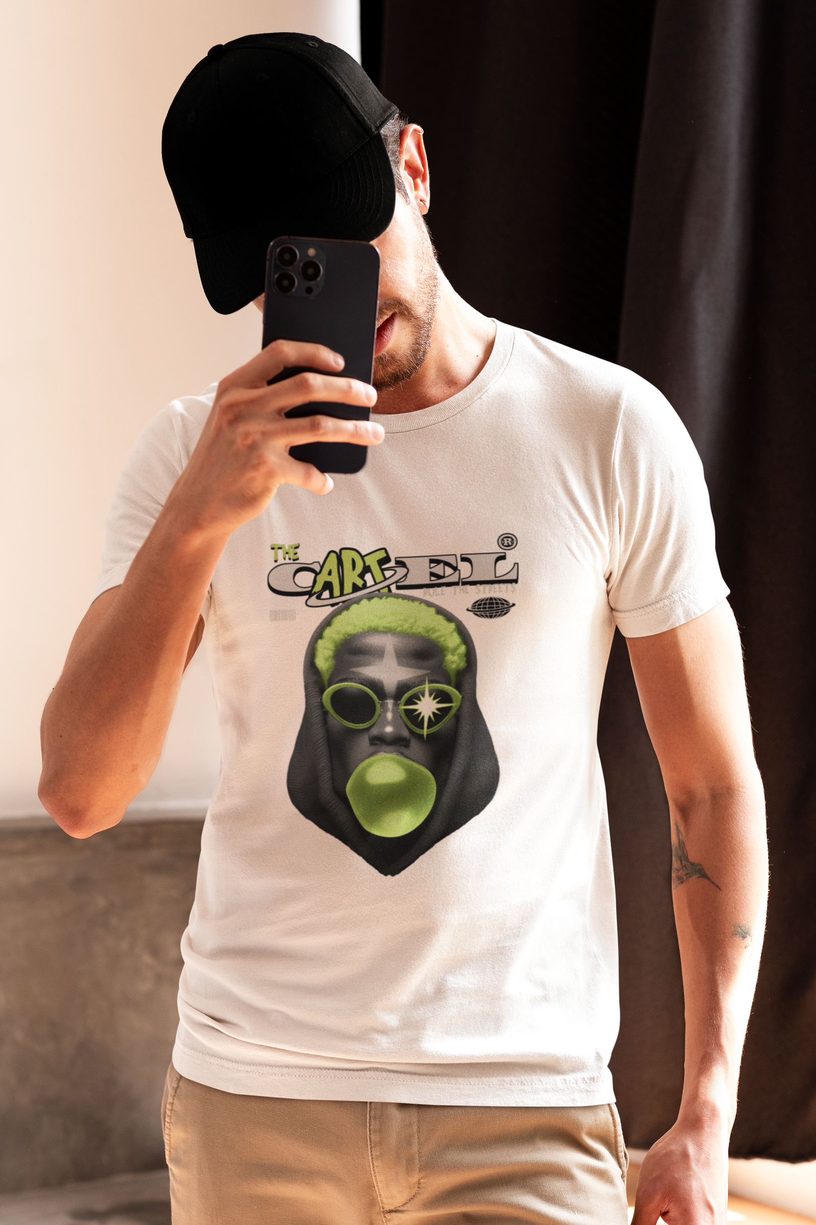 Tee Shirt Basique Homme - The Cartel : L'Écho de la Rue