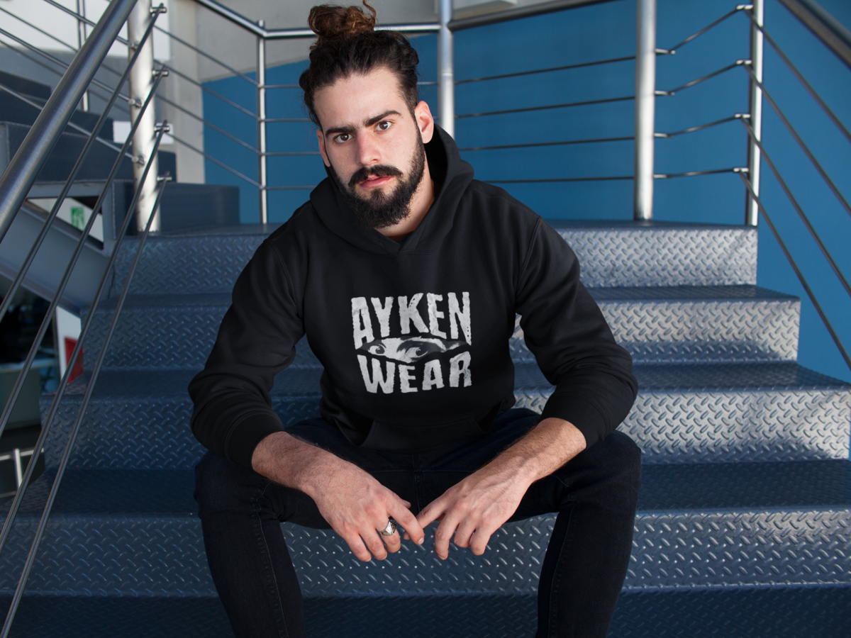 Hoodie homme noir - AYKEN WEAR